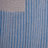 Zweifarbige gerippte Baumwolle lisle-Socken für Herren - Grau | Doré Doré