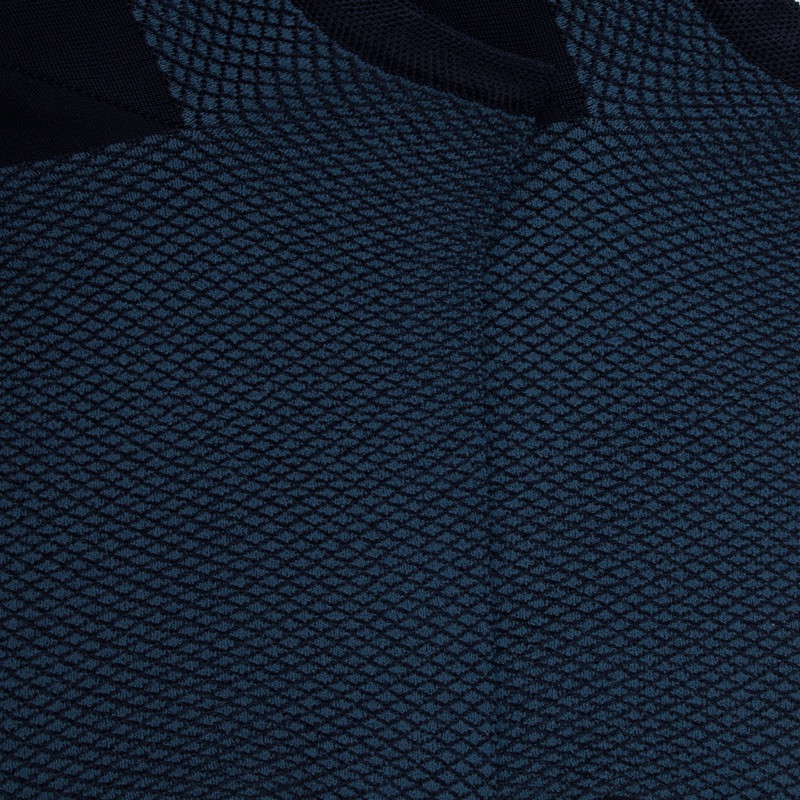 Damen Sneaker-Socken aus Viskose mit Rautenmuster - Navy Blau | Doré Doré