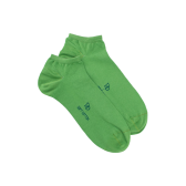 Herren Sneaker-Socken aus ägyptischer Baumwolle - Avocado | Doré Doré