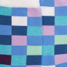 Damen Socken aus ägyptischer Baumwolle mit Karomuster - Hellviolett | Doré Doré