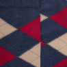 Herren Socken aus Baumwolle mit Intarsien-Muster - Jeans | Doré Doré