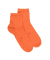 Kurze Herrensocken aus reiner Baumwolle - Orange
