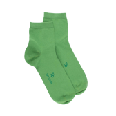 Kurze Herrensocken aus reiner Baumwolle - Avocado | Doré Doré