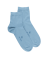 Kurze Herrensocken aus reiner Baumwolle - Grau