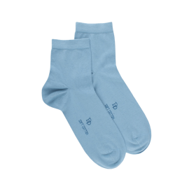 Kurze Herrensocken aus reiner Baumwolle - Grau | Doré Doré