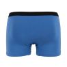 Boxershorts für Herren aus unifarbener Stretch-Baumwolle mit Gummiband mit Logo - Hellblau | Doré Doré