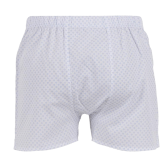 Herren-Boxershorts aus reiner Baumwolle - Weiß | Doré Doré