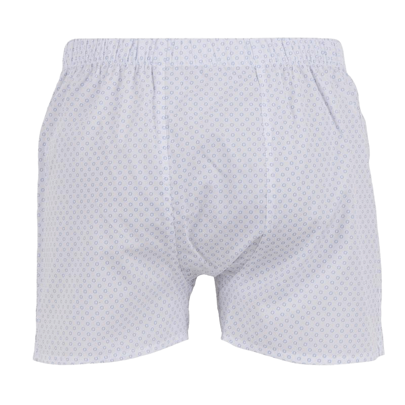 Herren-Boxershorts aus reiner Baumwolle - Weiß | Doré Doré