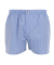 Herren-Boxershorts aus reiner Baumwolle - Blau