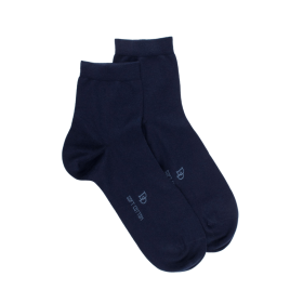 Kurze Herrensocken aus reiner Baumwolle -  | Doré Doré