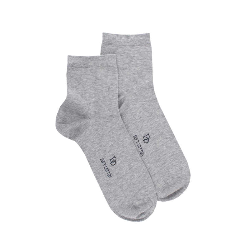 Kurze Herrensocken aus reiner Baumwolle -  | Doré Doré