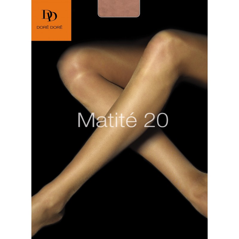 7er Pack Matte Strumpfhose - 20 DEN - Hautfarbe