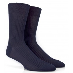 7er Pack blaue Socken aus merzerisierter Baumwolle davon 1 gratis