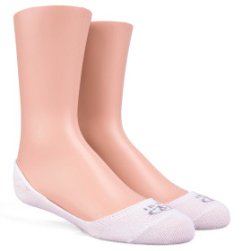 Unsichtbare Socken für Kinder - Weiß