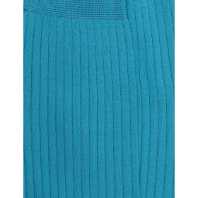 Luxus Kniestrümpfe aus merzerisierter Baumwolle - Turquoise