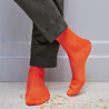 Luxus Socken aus merzerisierter Baumwolle - Orange