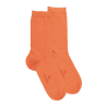 Damen Socken aus feiner ägyptischer Baumwolle - Orange