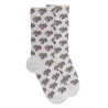 Socken aus weicher Lotuswolle - Weiß