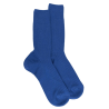 Gerippte Socken aus Wolle für Herren - Französisch Blau