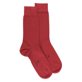 Herrensocken aus Soft Cotton – Orange