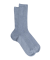 Blaue Socken speziell für empfindlliche Beine