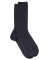 Graue Wollsocken, speziell für empfindliche Beine