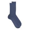 Blaue Socken speziell für empfindlliche Beine