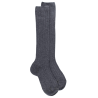 Graue Socken aus weicher Baumwolle für Kinder