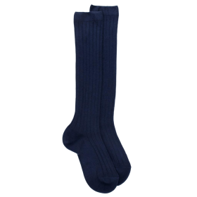 Blaue Socken aus weicher Baumwolle für Kinder