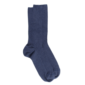 Socken aus Baumwolle Ohne Gummizug - Blau