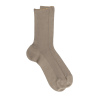 Dunkelbeige Socken speziell für empfindliche Beine