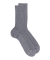 Mittelgraue Socken speziell für empfindlliche Beine