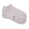 Damen Sneaker-Socken aus feiner Baumwolle - Grau | Doré Doré
