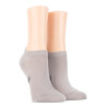 Damen Sneaker-Socken aus feiner Baumwolle - Grau