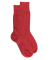 Socken aus Ägyptischer Baumwolle -Rot
