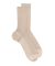 Beige Socken speziell für empfindliche Beine