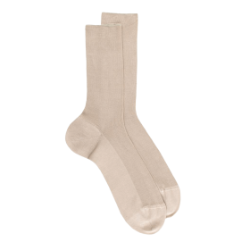 Beige Dore Dore-Socken speziell für empfindliche Beine
