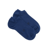 Sneakersocken aus Ägyptischer Baumwolle - Blau