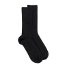 Socken aus Baumwolle Ohne Gummizug - Schwarz