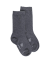 Socken aus ägyptischer Baumwolle - Grau