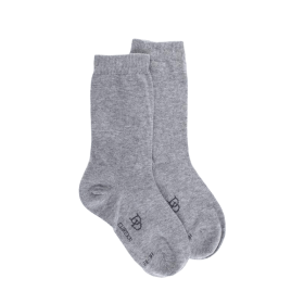 Socken aus ägyptischer Baumwolle - Hellgrau