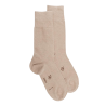 Herren Socken aus ägyptischer Baumwolle - Sand