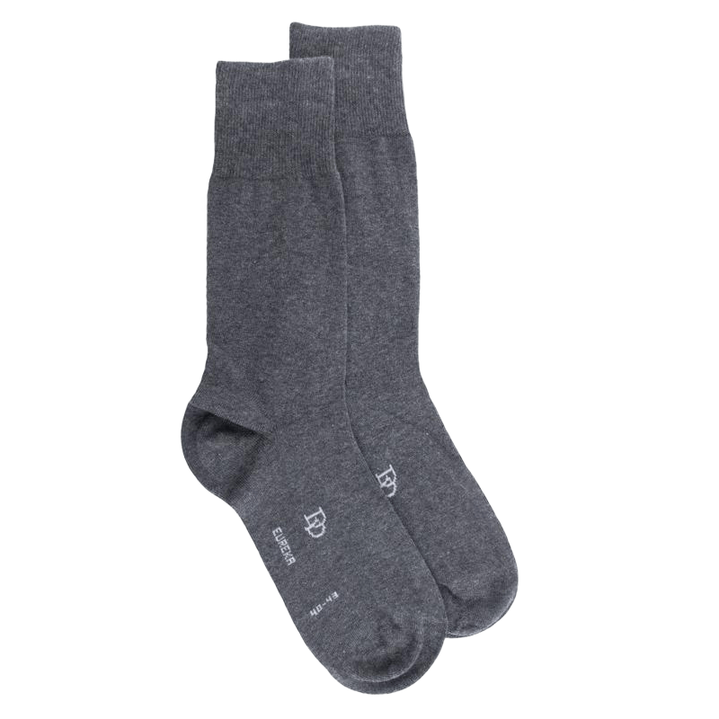 Herrensocken aus ägyptischer Baumwolle - Dunkelgrau | Doré Doré