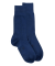 Blaue Socken aus Ägyptischer Baumwolle