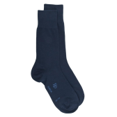 Blaue Socken aus Ägyptischer Baumwolle