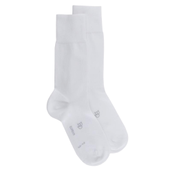 Socken aus Ägyptischer Baumwolle - Weiß