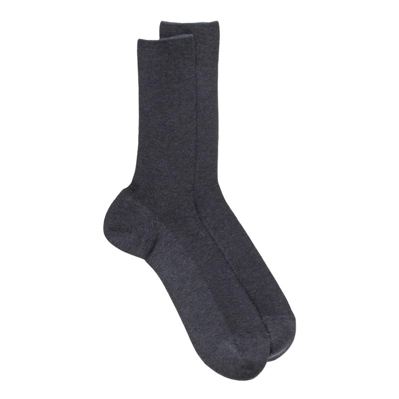 Graue Socken Dore Dore speziell für empfindlliche Beine