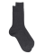 Dunkelgraue Socken aus 100% merzerisierter Baumwolle