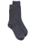 Socken aus Wolle und Kaschmir für Damen - Grau