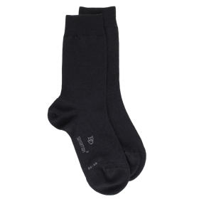 Baumwolle & Woll Socken für Damen - Schwarz